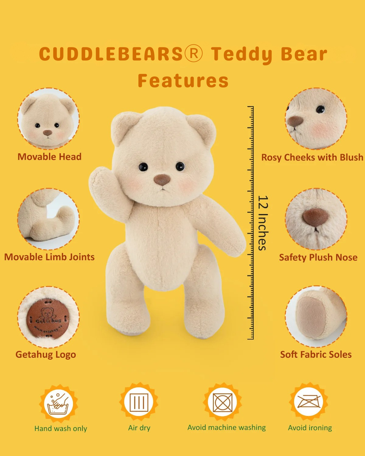 Handmade DinoBear – A Hug in Every Stitch (+ Free Outfit!)