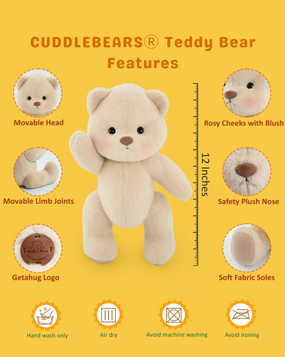 Handmade DinoBear – A Hug in Every Stitch (+ Free Outfit!)