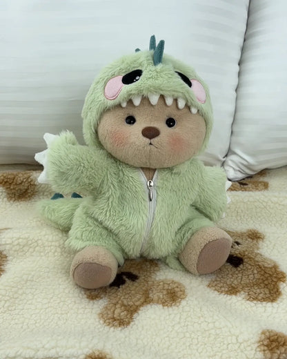 Handmade DinoBear – A Hug in Every Stitch (+ Free Outfit!)